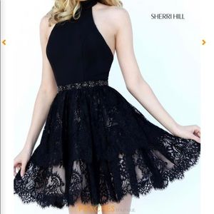 Price drop today only-new- Sherri hill-ivory dress